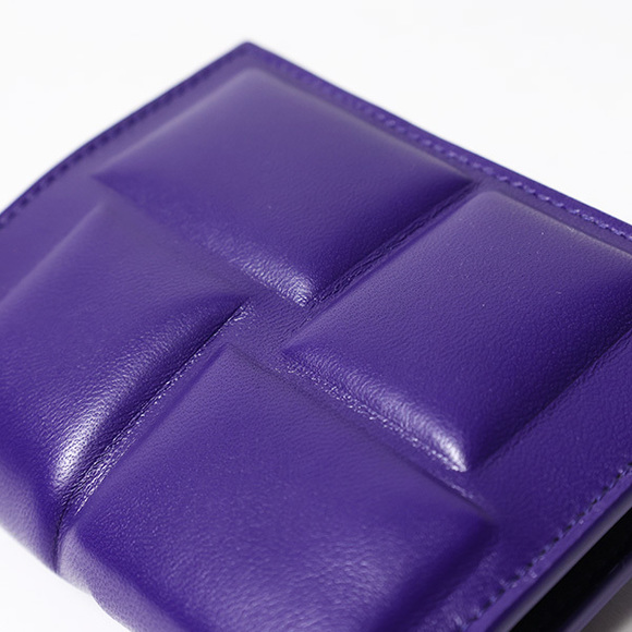 Bottega Veneta Wallet Coin Purse Purple - Picture 8 of 10